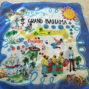 Souvenir of “Grand Bahama Freeport” Scarf